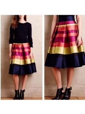Anthropologie Moulinette Soeurs Marigot Skirt size 0 XS